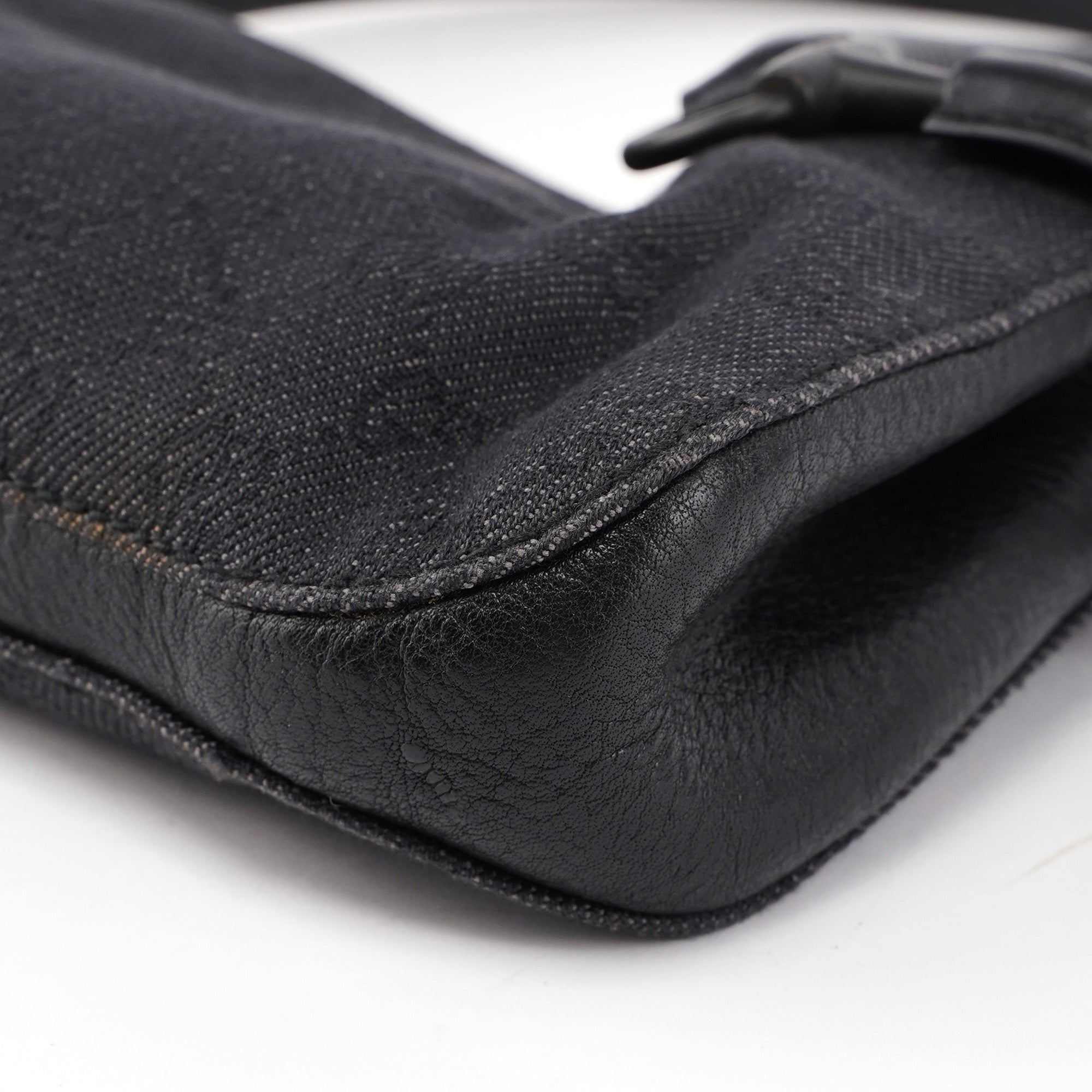101345 Black GG Horsebit Tote