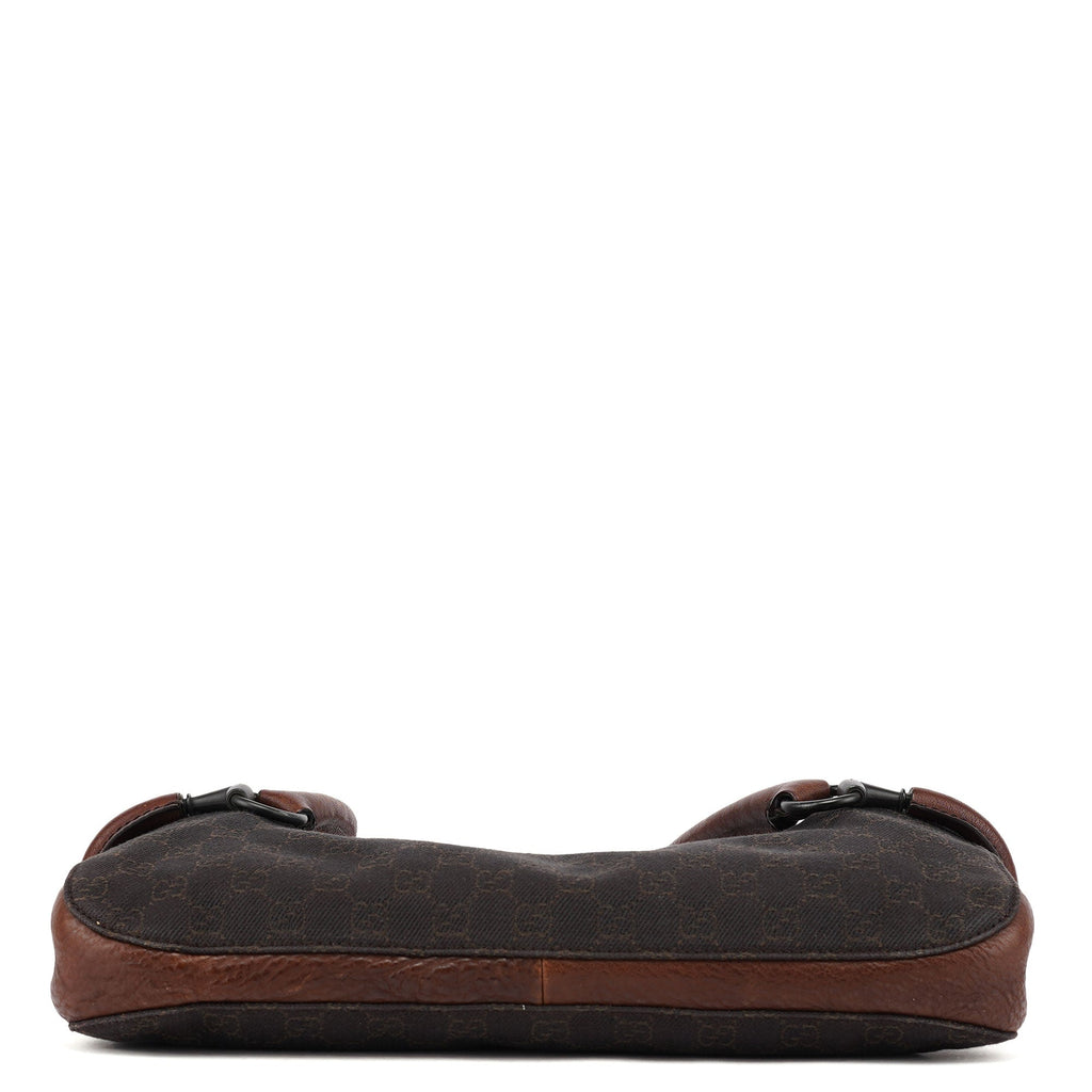 101345 Brown GG Horsebit Tote Bag