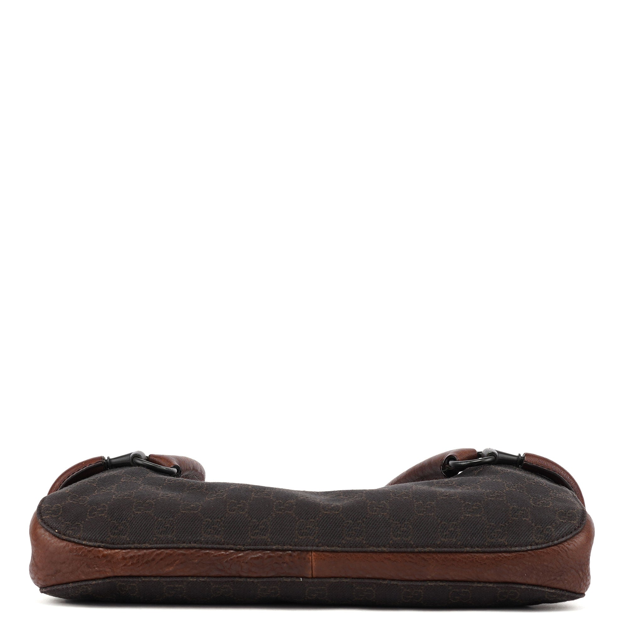 101345 Brown GG Horsebit Tote Bag