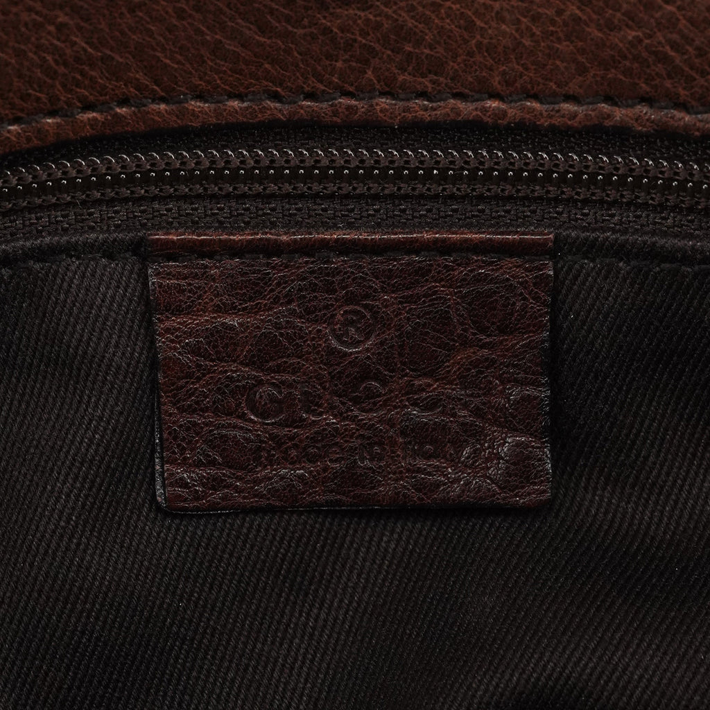 101345 Brown GG Horsebit Tote Bag