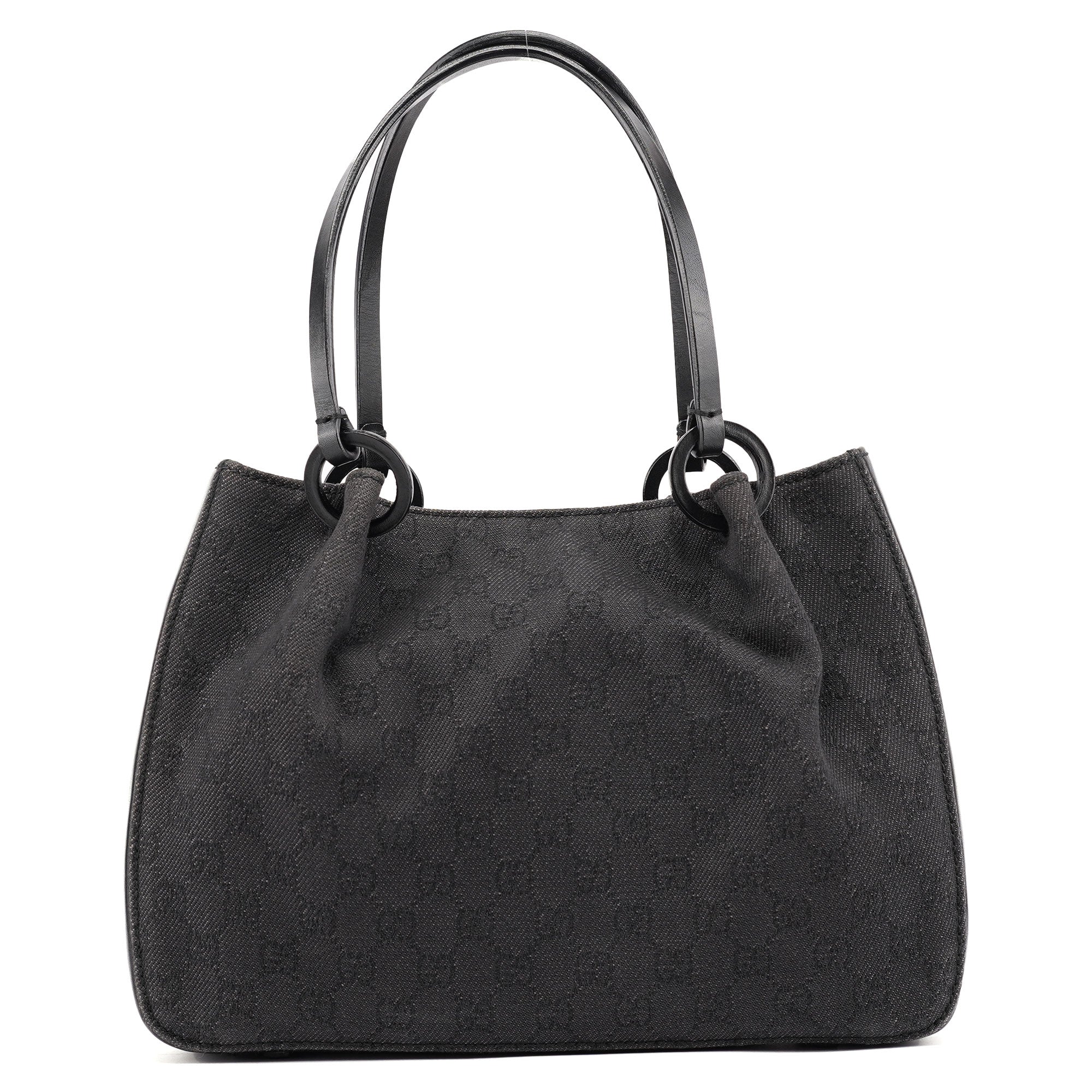 101919 Anthracite GG Tote Bag