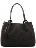 101919 Brown GG Leather Tote Bag