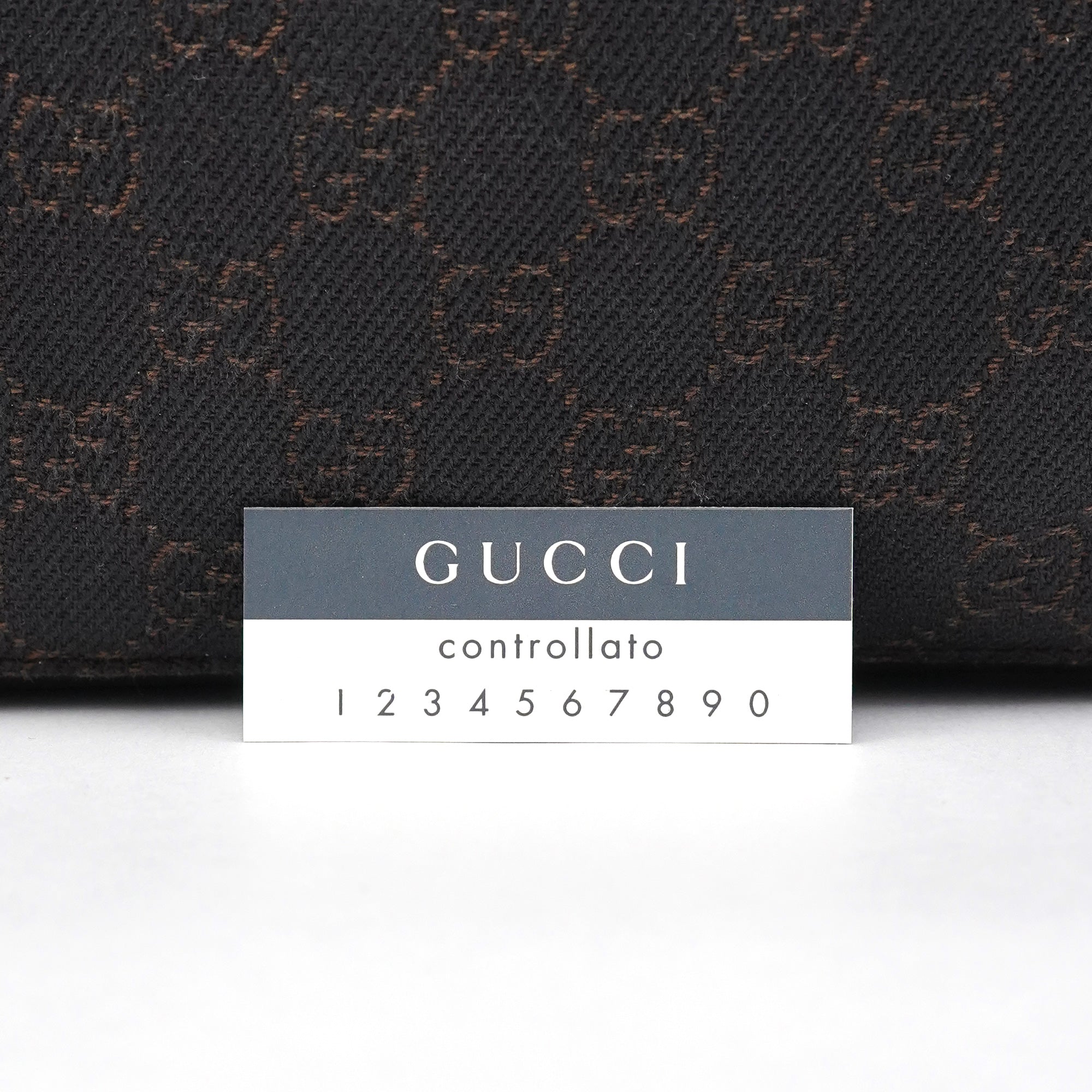 101919 Brown GG Leather Tote Bag