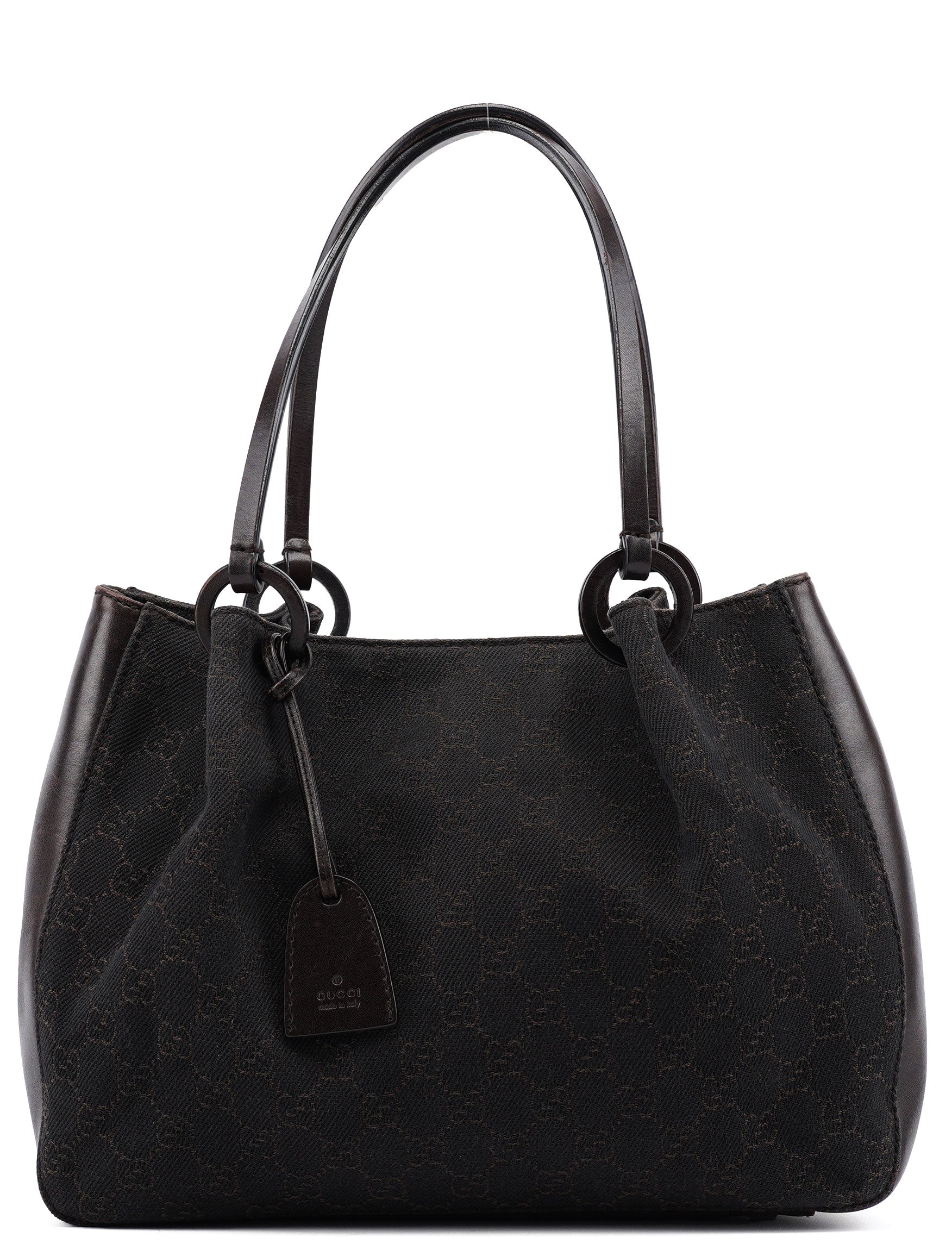 101919 Brown GG Tote Bag
