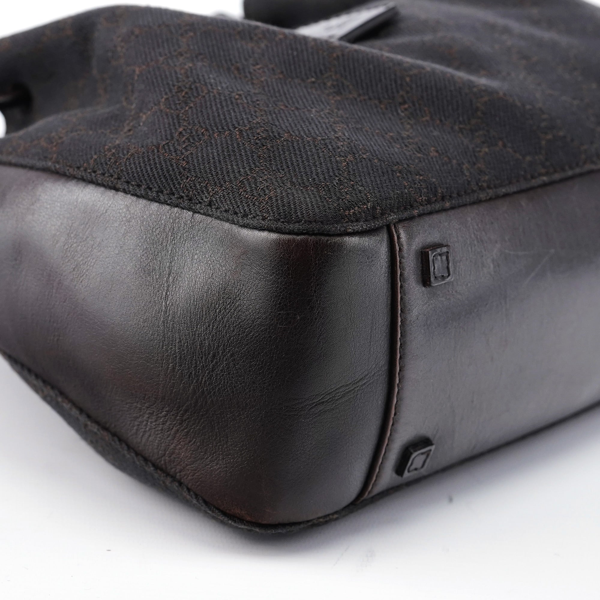 101919 Brown GG Tote Bag