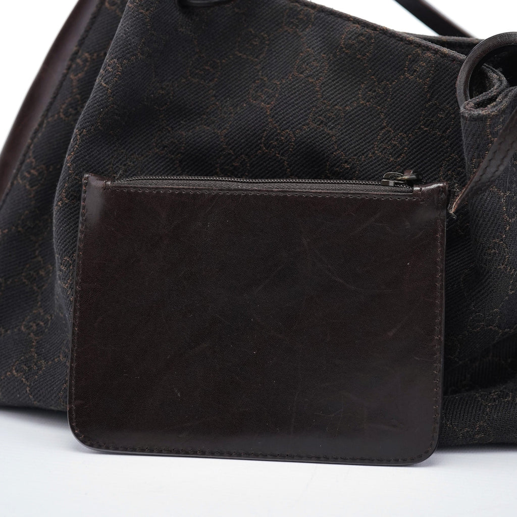 101919 Brown GG Tote Bag