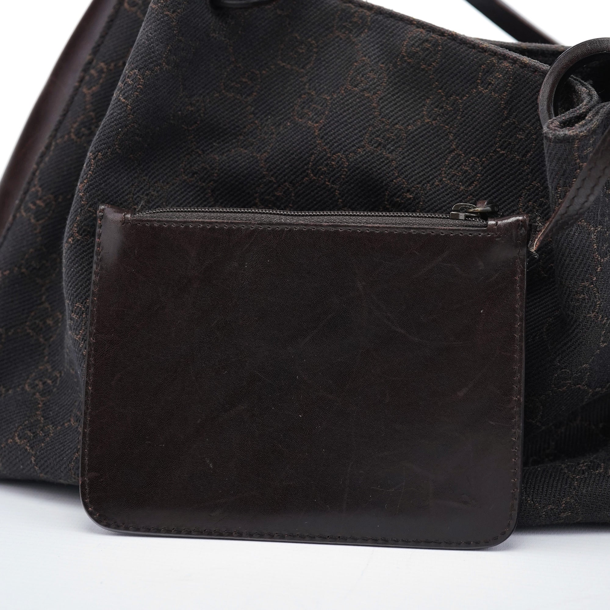 101919 Brown GG Tote Bag