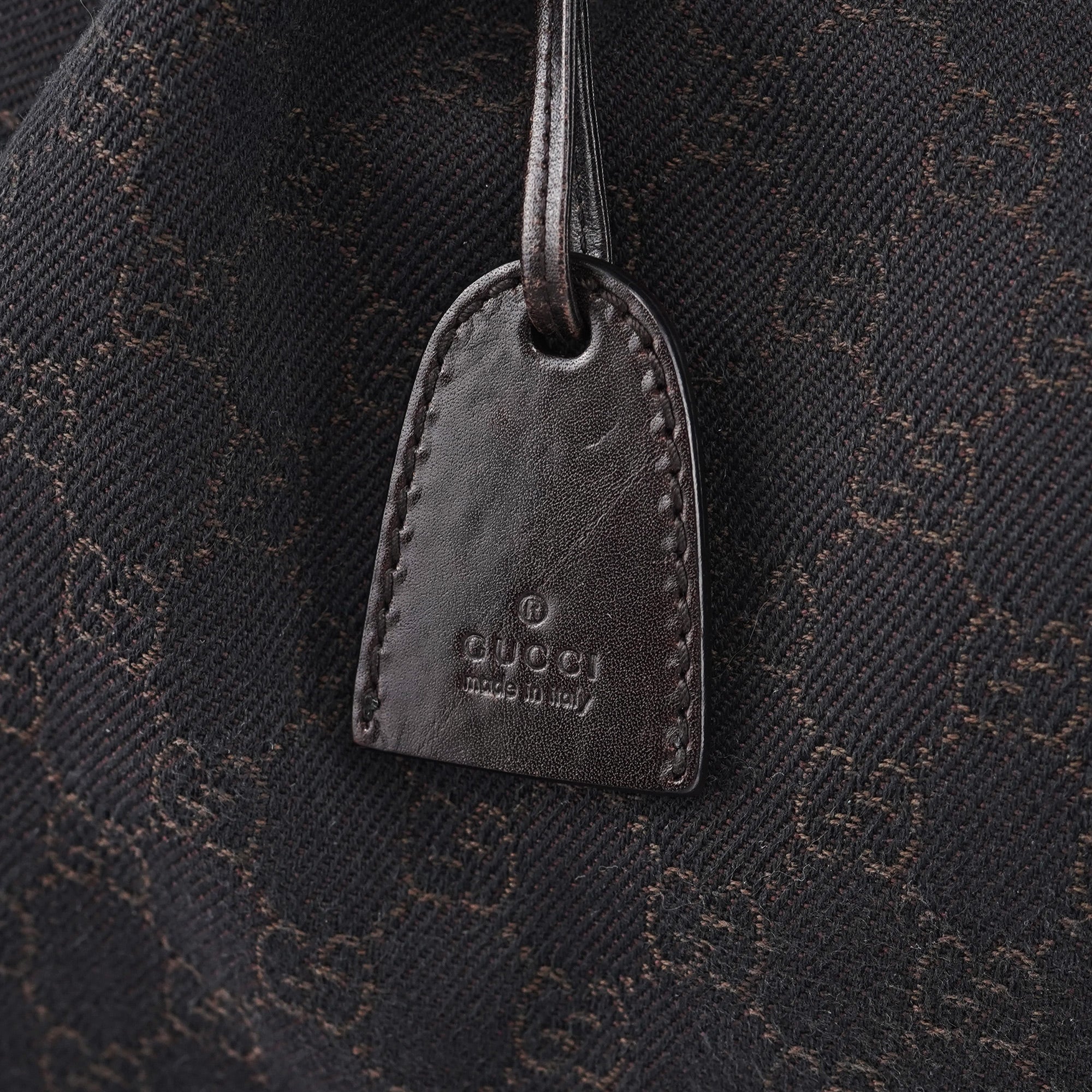 101919 Brown GG Tote Bag