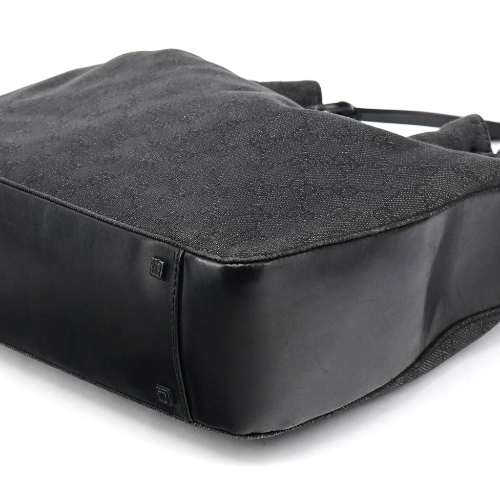 101920 Anthracite GG Canvas Tote Bag