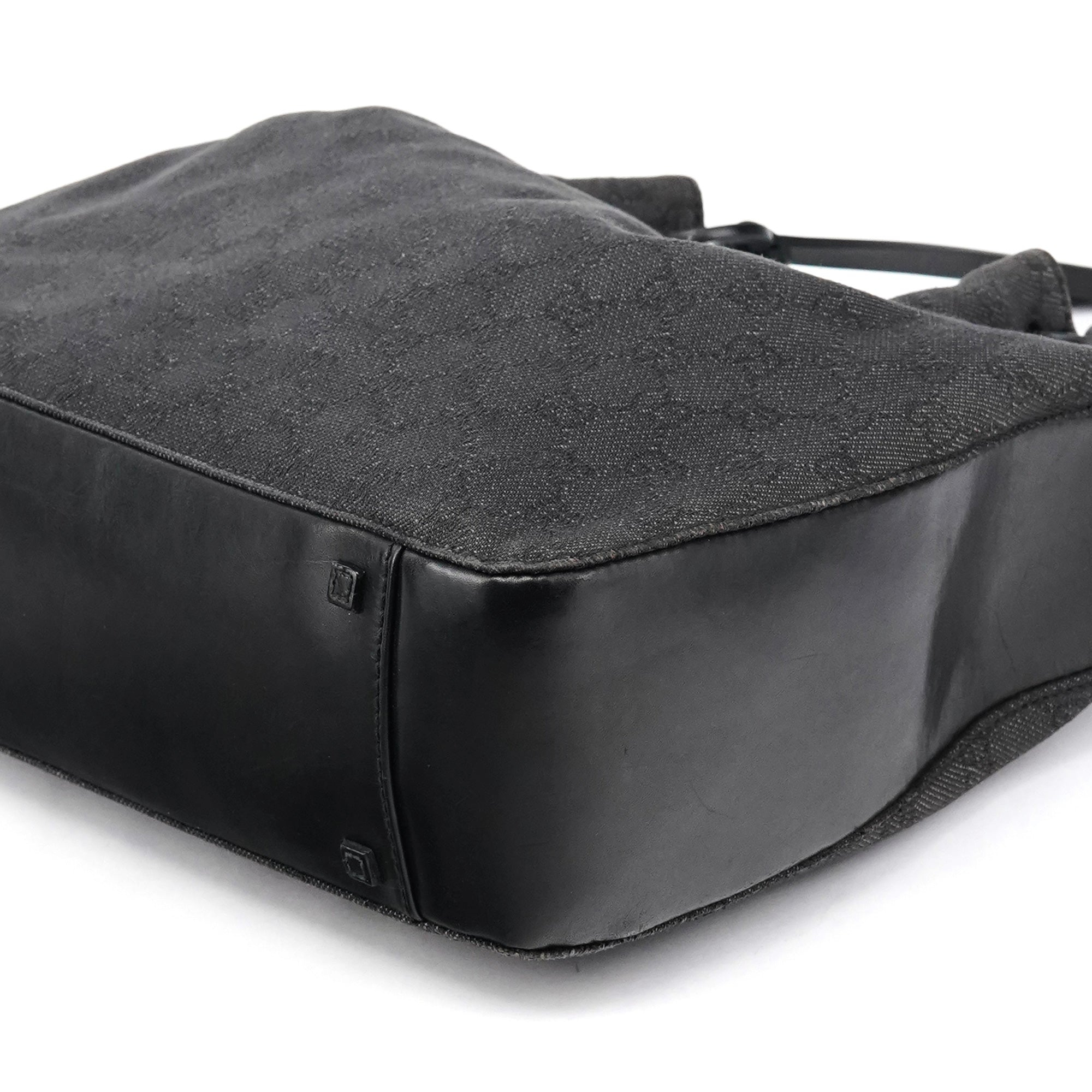 101920 Anthracite GG Canvas Tote Bag