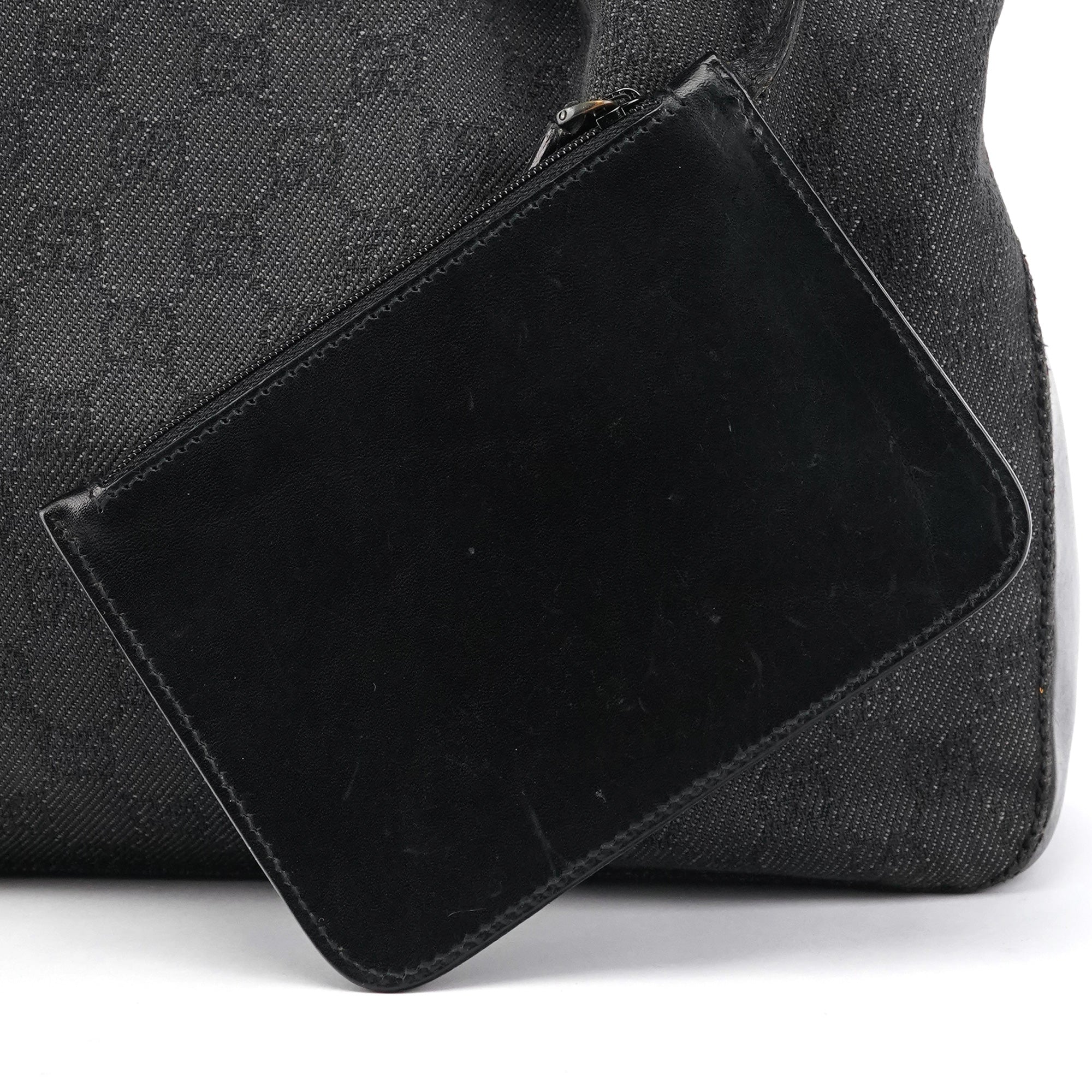 101920 Anthracite GG Canvas Tote Bag