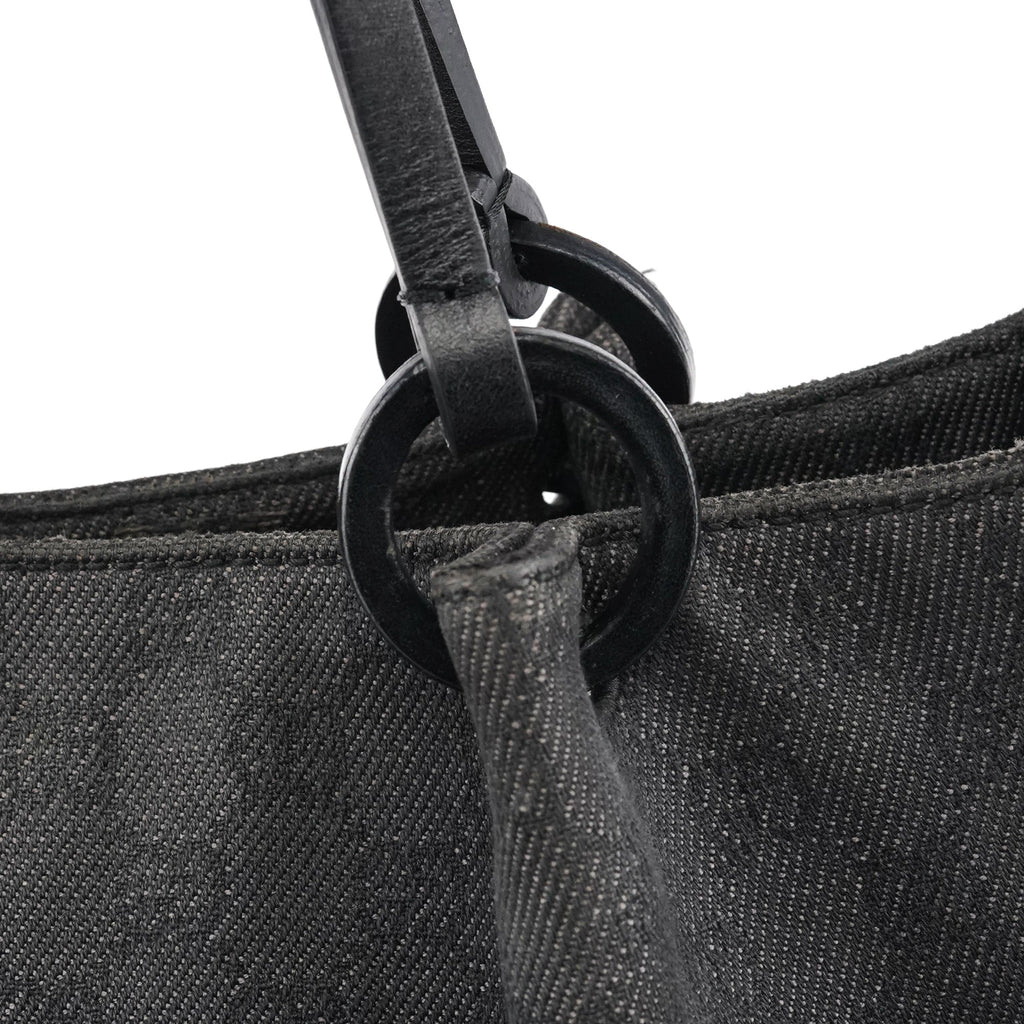 101920 Anthracite GG Canvas Tote Bag