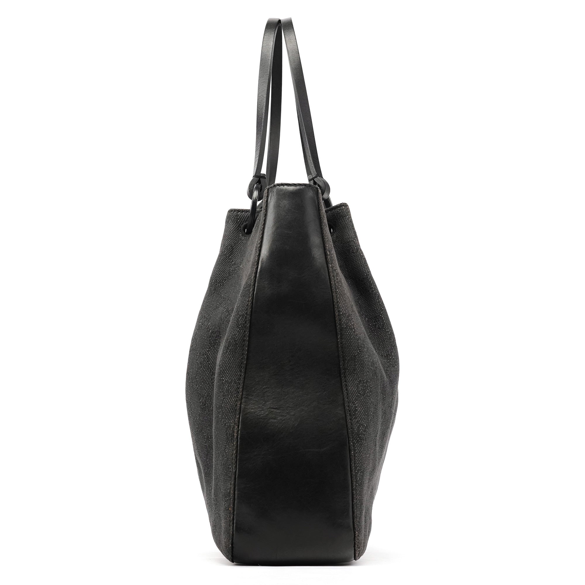 101920 Anthracite GG Canvas Tote Bag