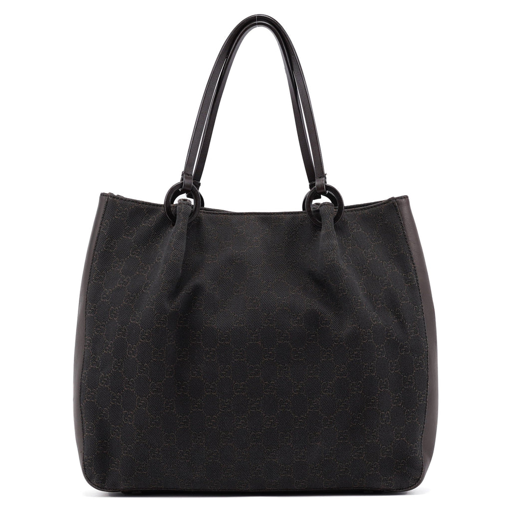 101920 Brown GG Tote Bag