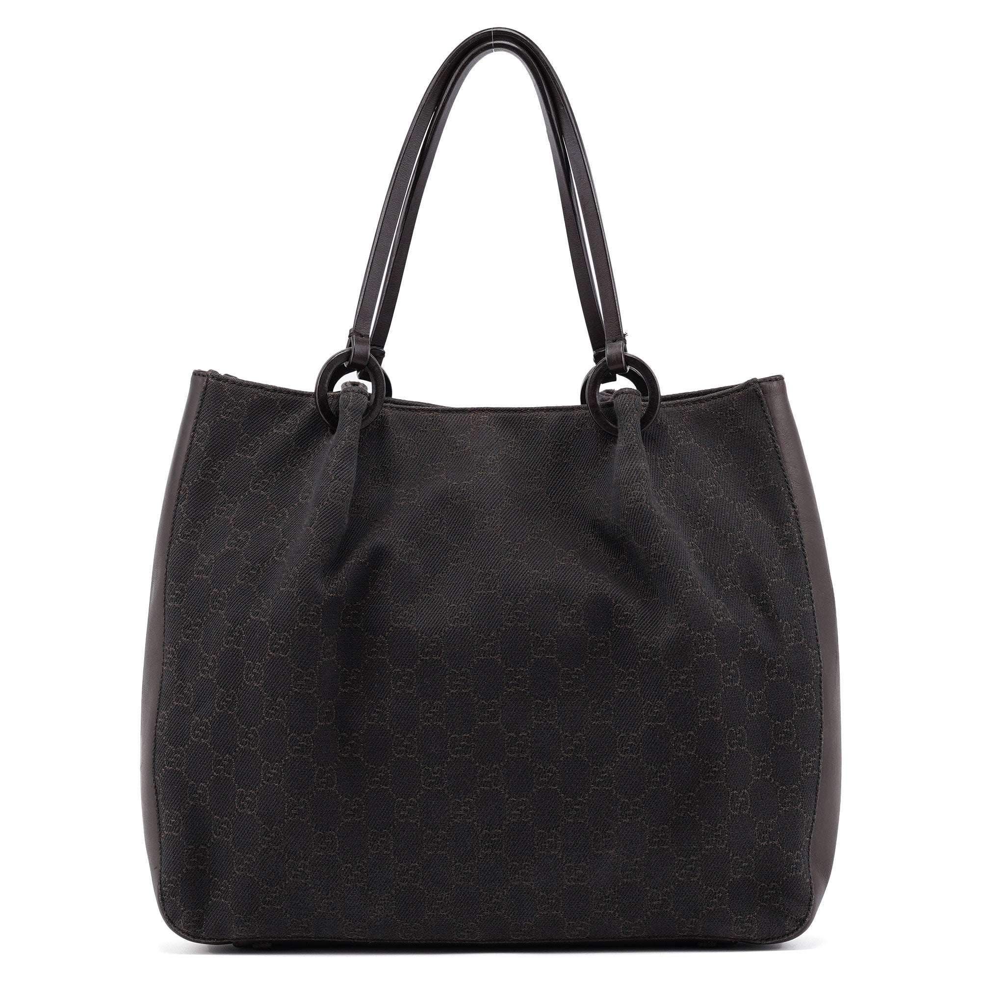 101920 Brown GG Tote Bag