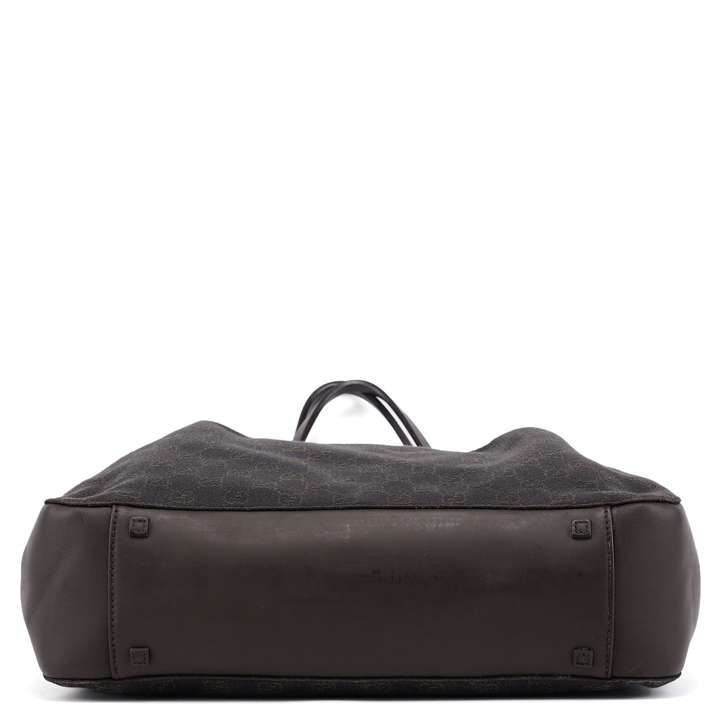 101920 Brown GG Tote Bag