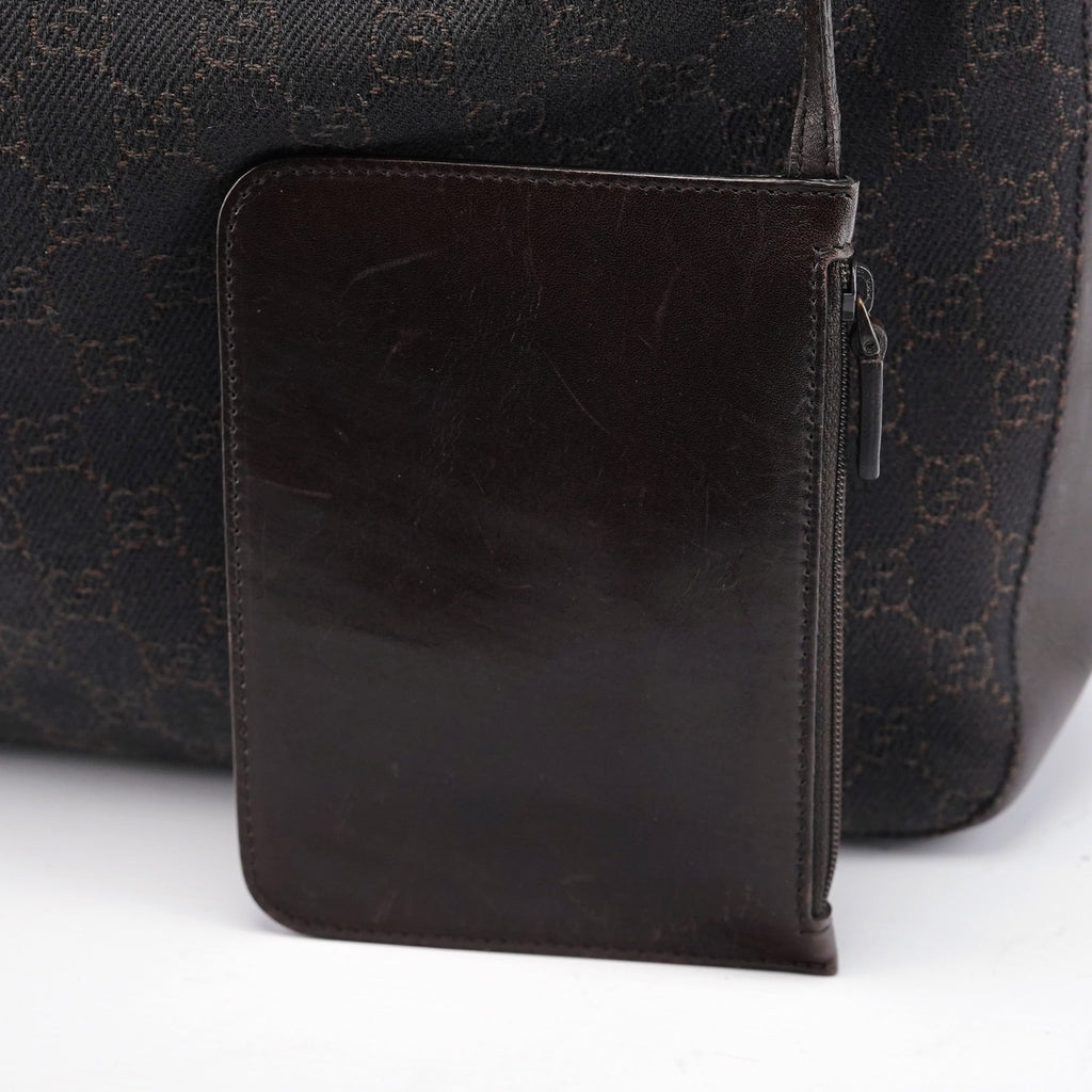 101920 Brown GG Tote Bag