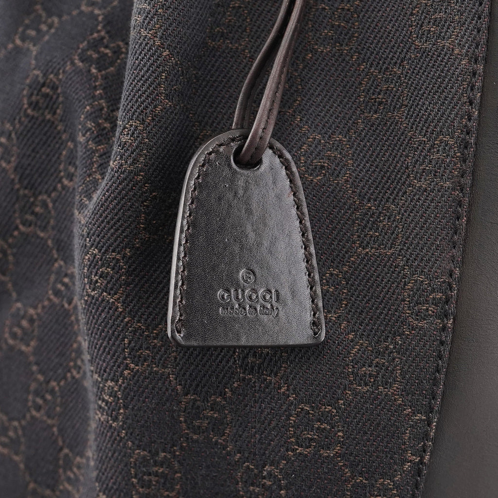 101920 Brown GG Tote Bag