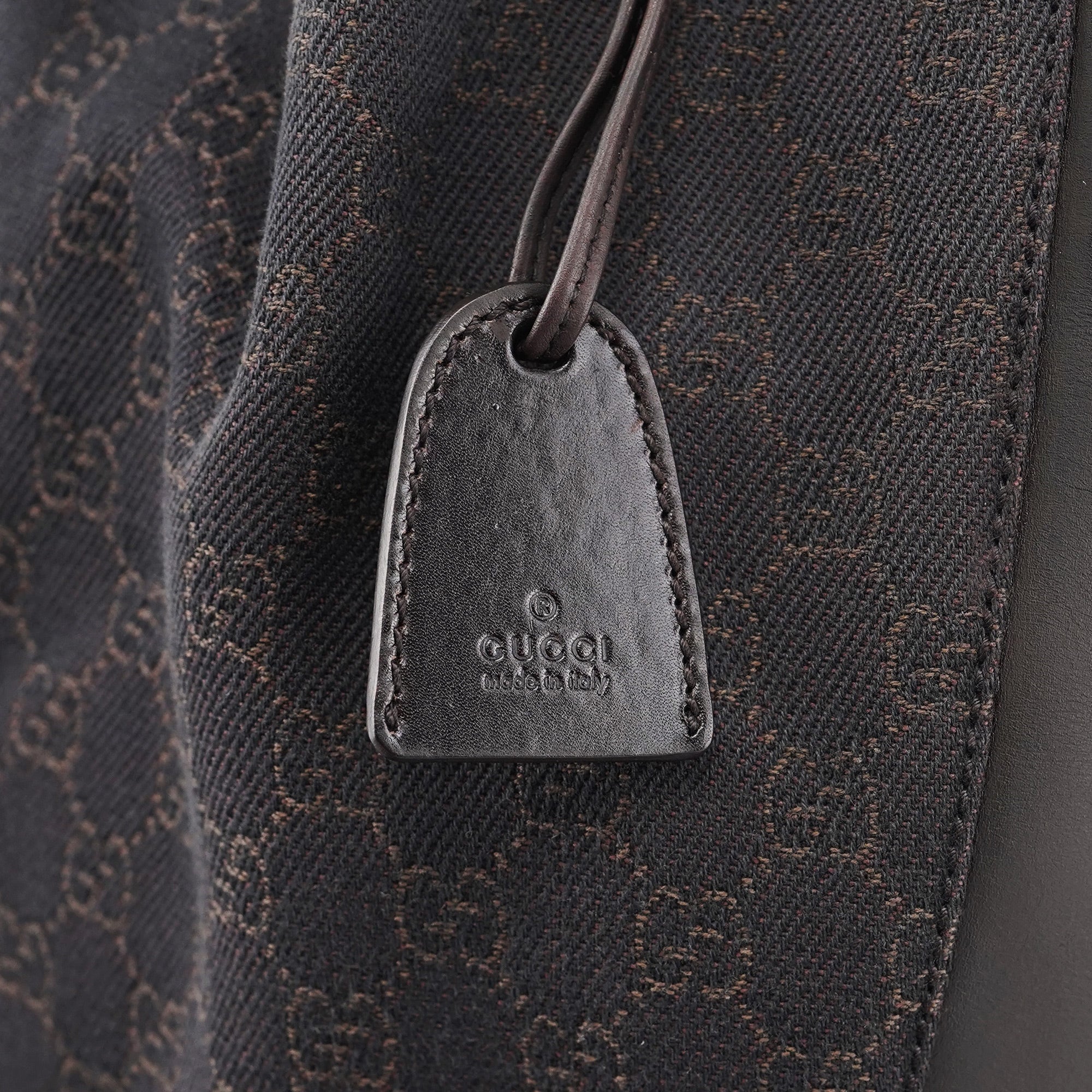 101920 Brown GG Tote Bag