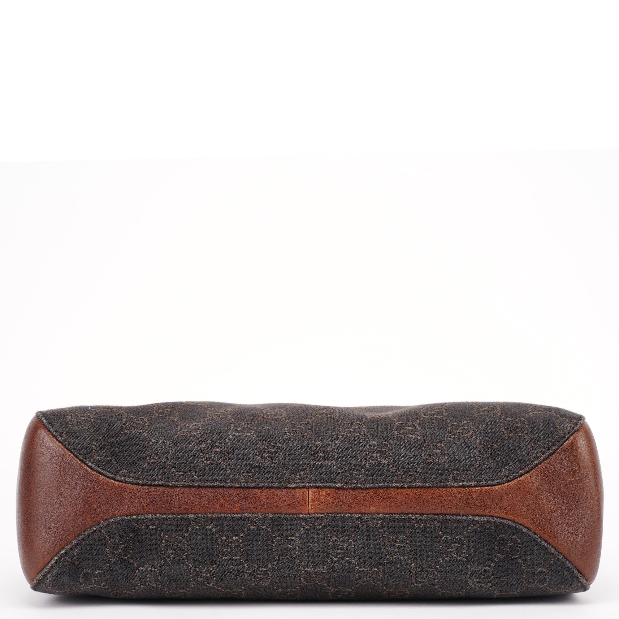 101971 Brown GG Horsebit Tote Bag