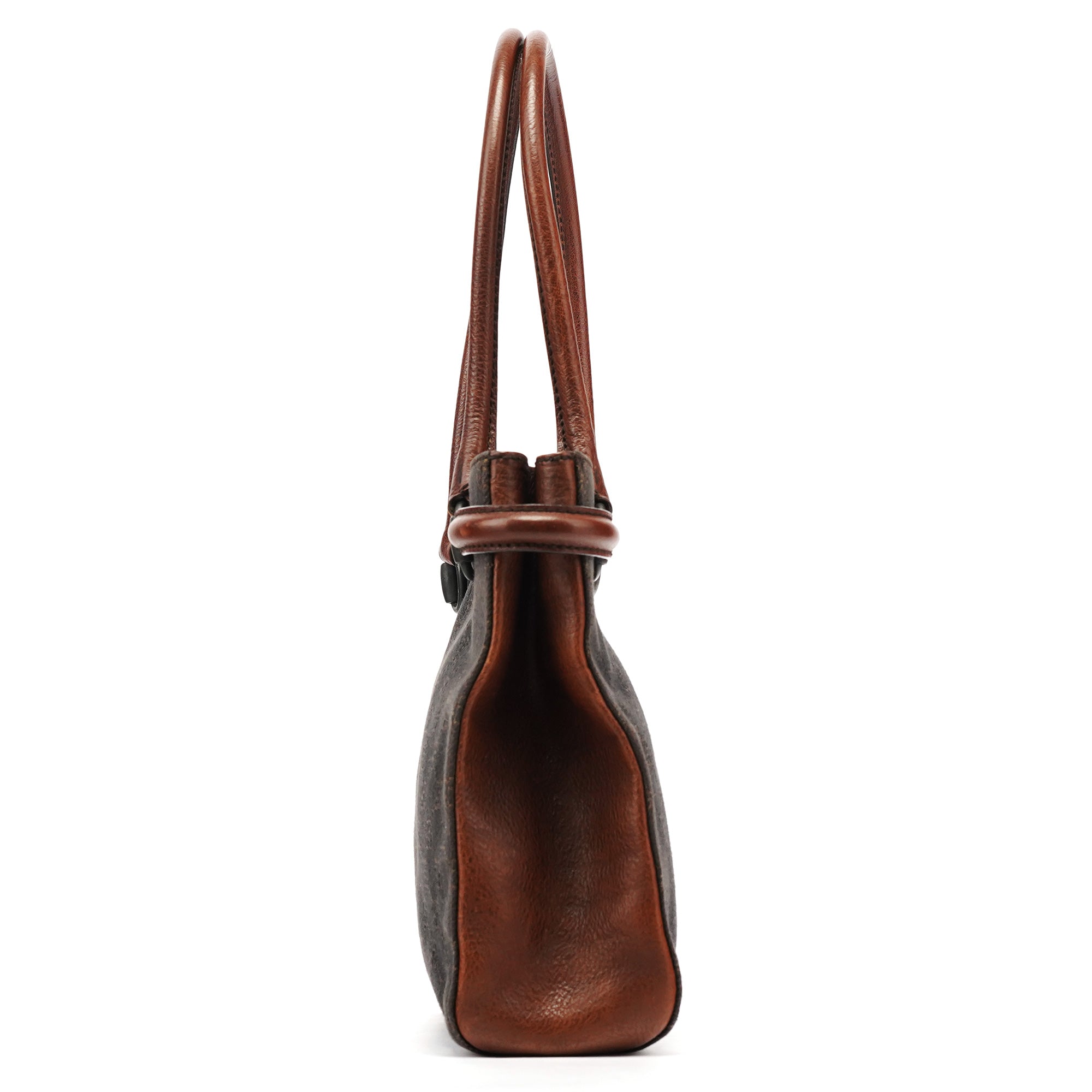 101971 Brown GG Horsebit Tote Bag