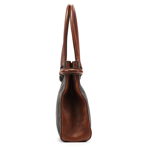 101971 Brown GG Horsebit Tote Bag