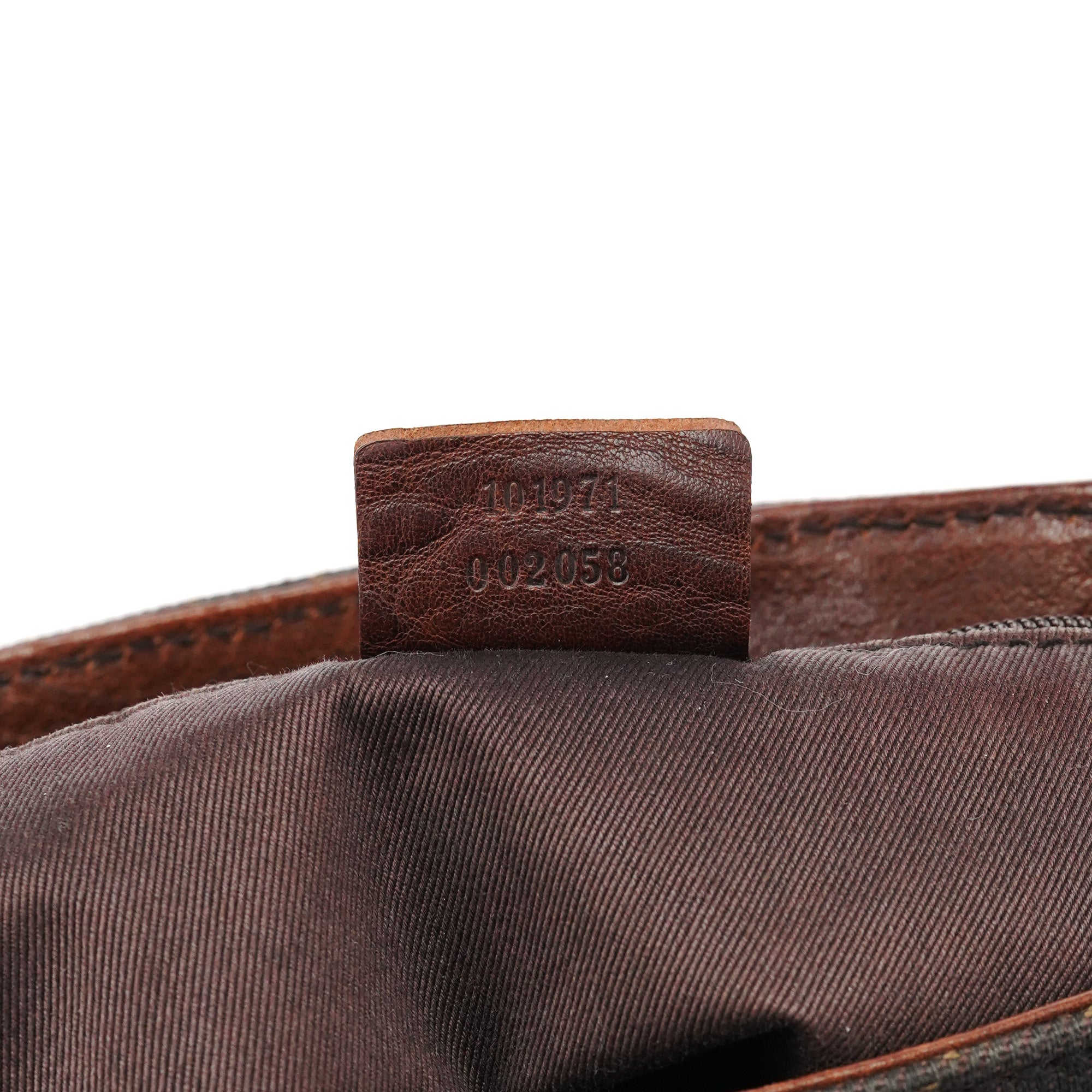 101971 Brown GG Horsebit Tote Bag
