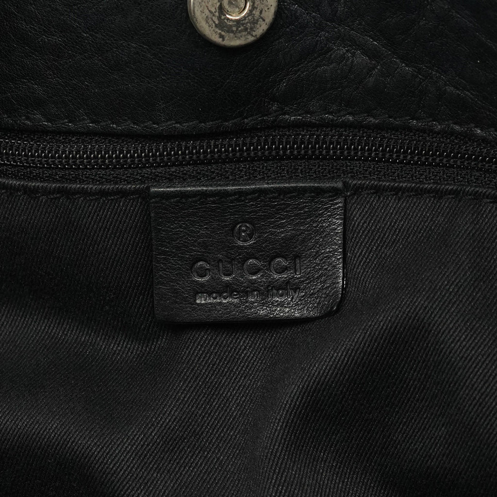 101975 Anthracite GG Horsebit Shoulder Bag