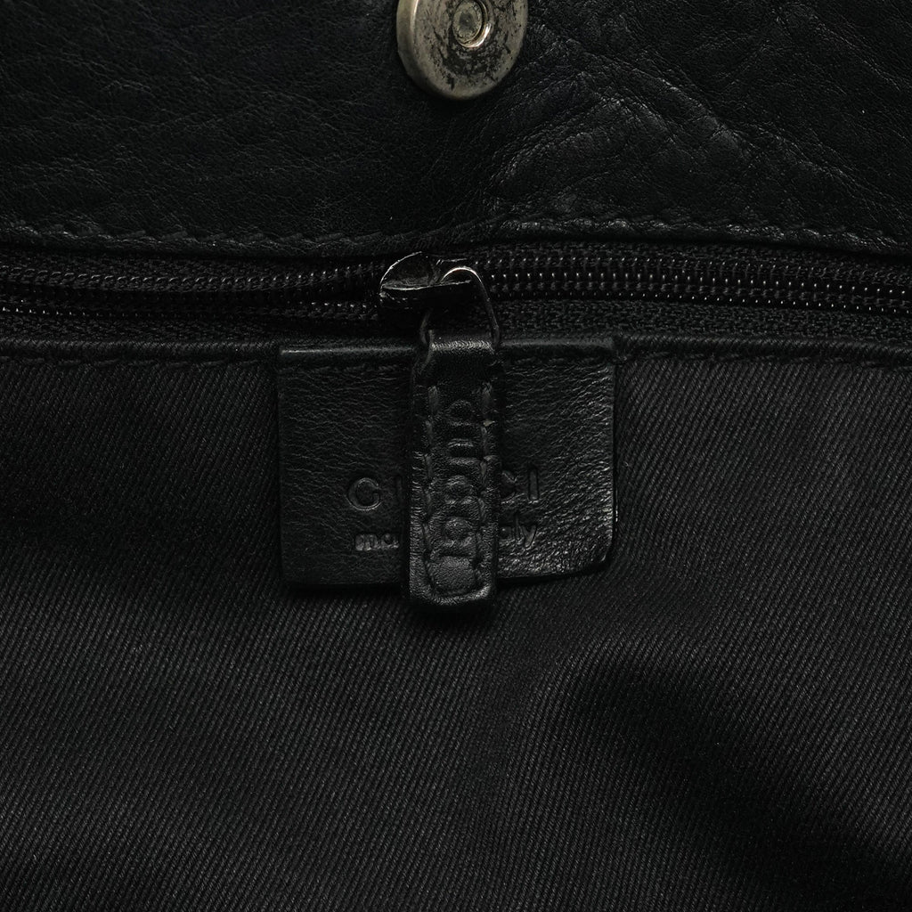 101975 Anthracite GG Horsebit Shoulder Bag