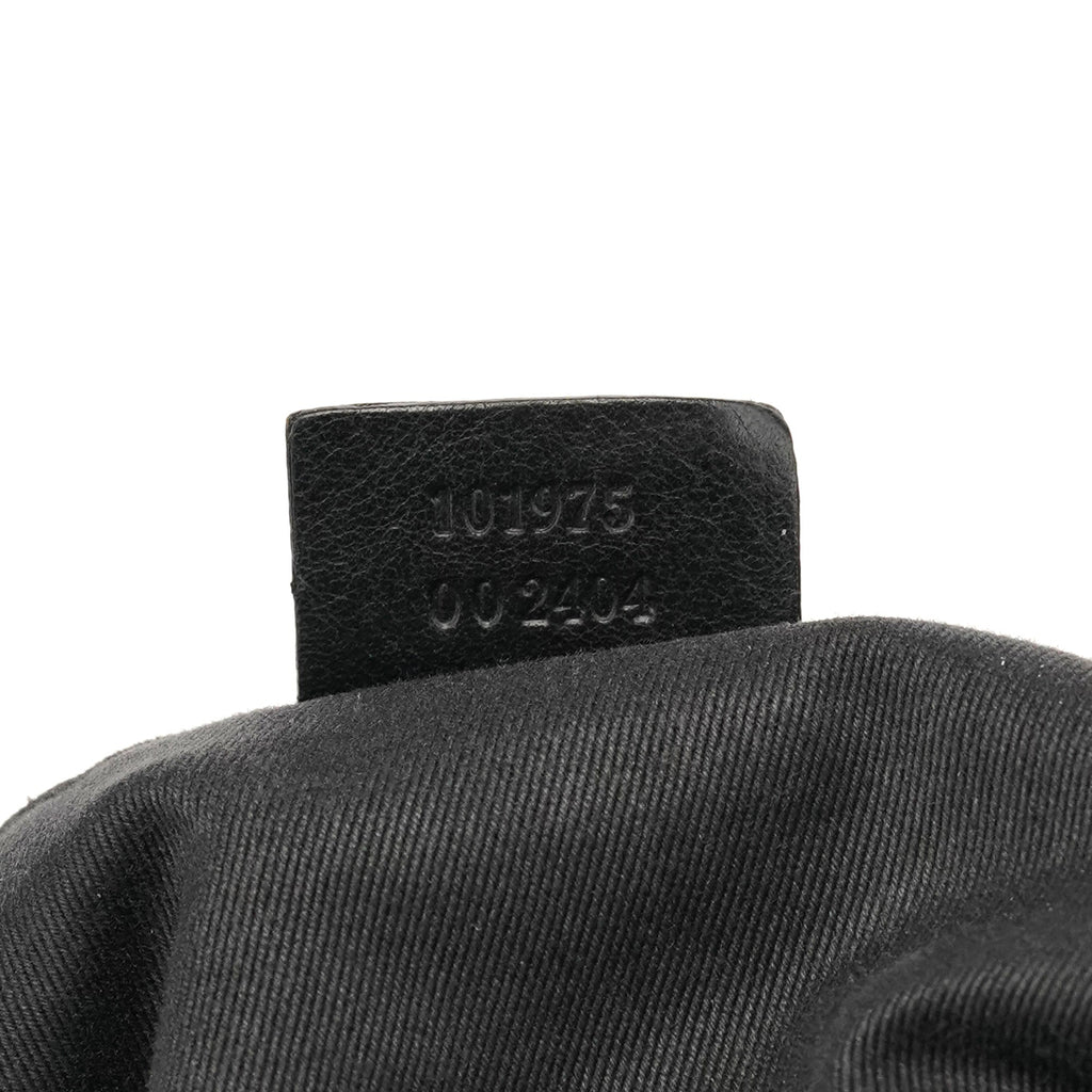 101975 Anthracite GG Horsebit Shoulder Bag