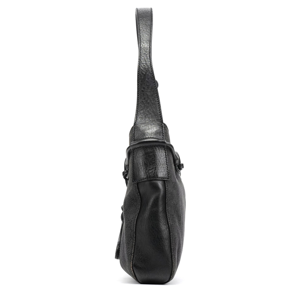 101975 Anthracite GG Horsebit Shoulder Bag