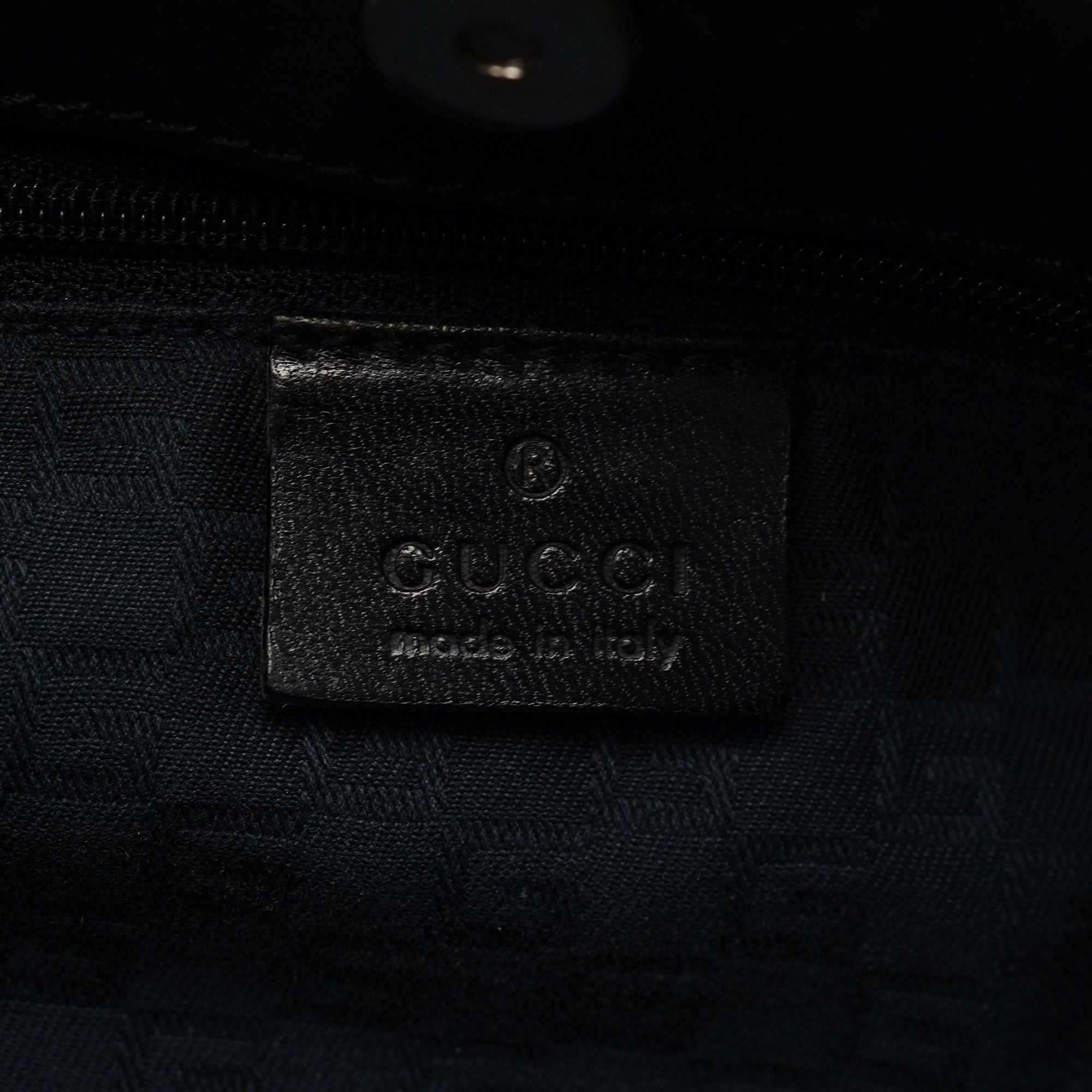 101975 Black Suede Horsebit Shoulder Bag