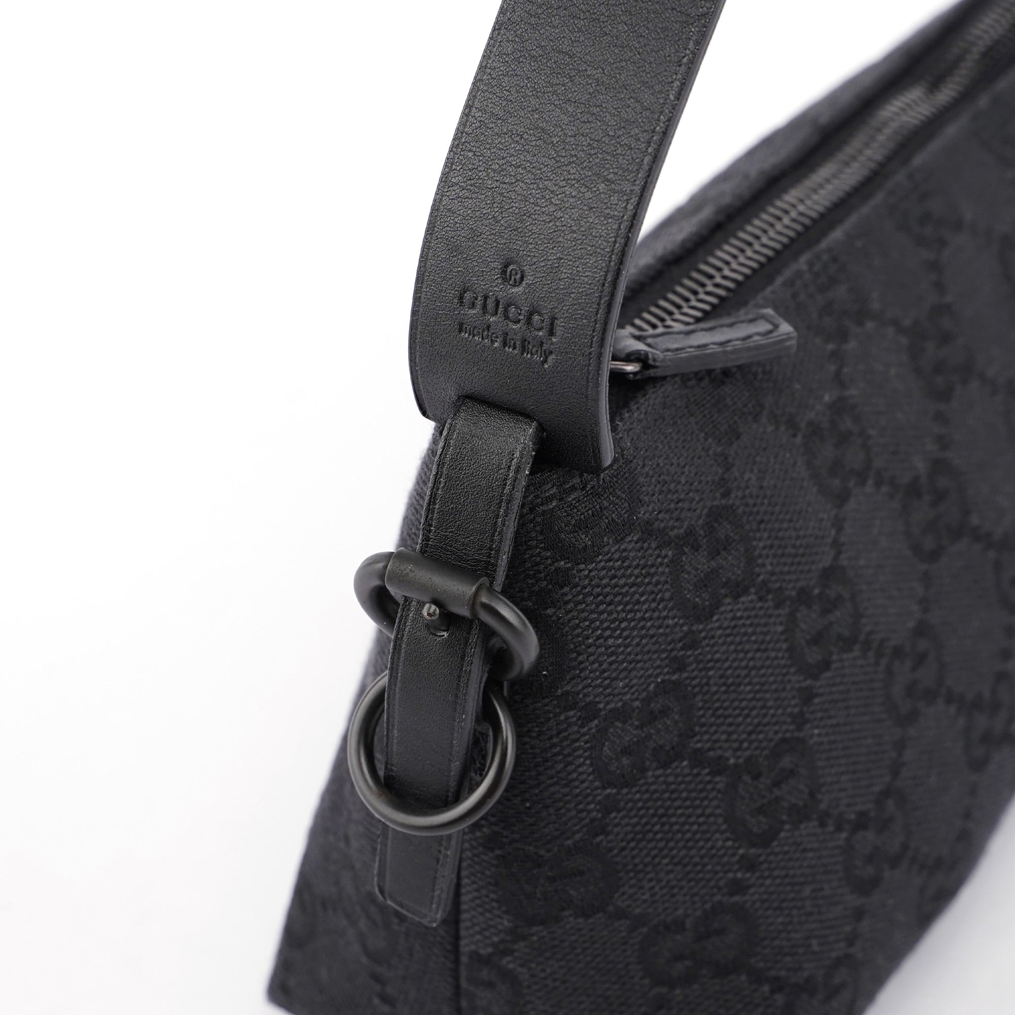 103399 Black GG Mini Hobo Bag
