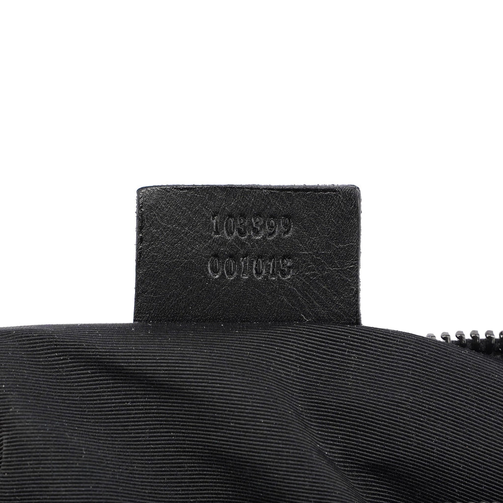 103399 Black GG Mini Hobo Bag