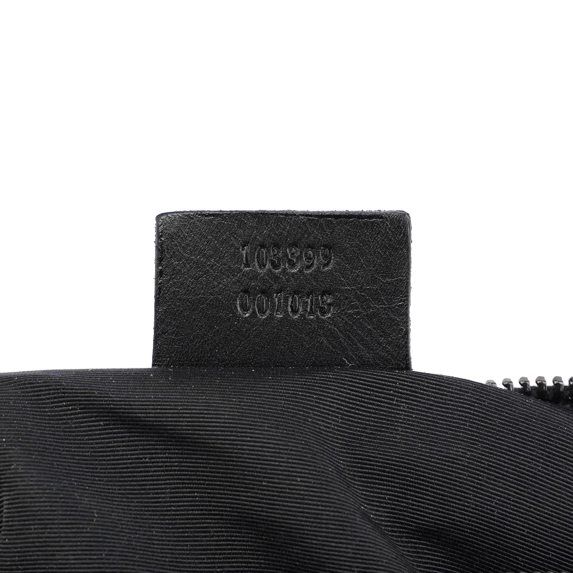 103399 Black GG Mini Hobo Bag
