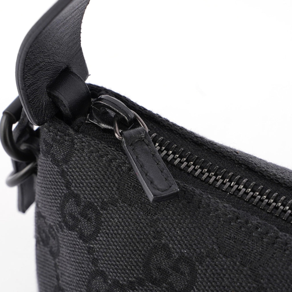103399 Black GG Mini Hobo Bag