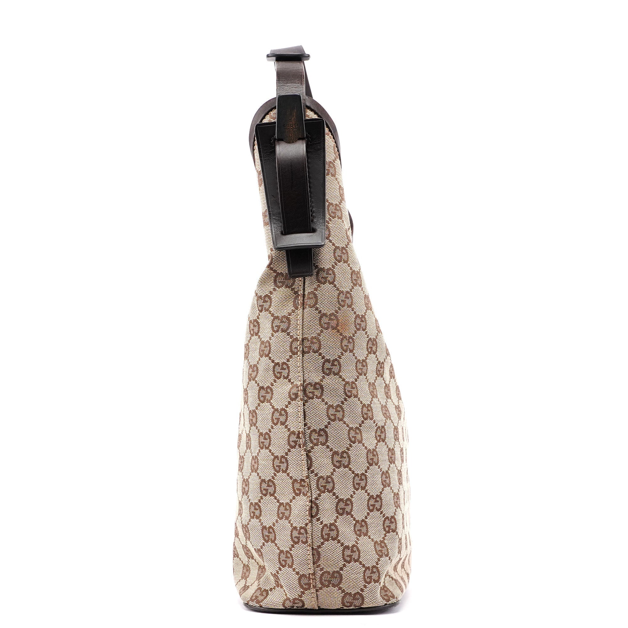 106242 Beige Brown GG Shoulder Bag