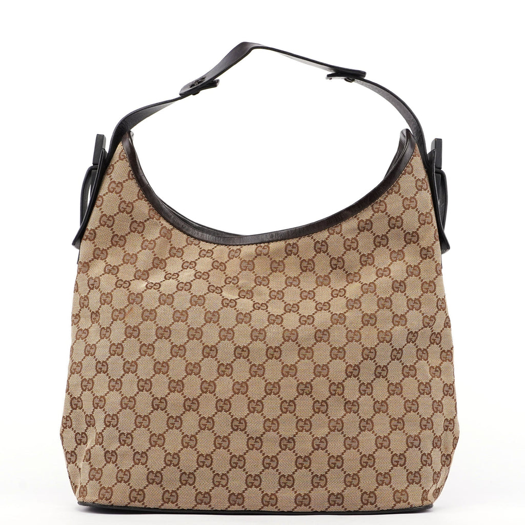 106242 Beige GG Hobo Shoulder Bag