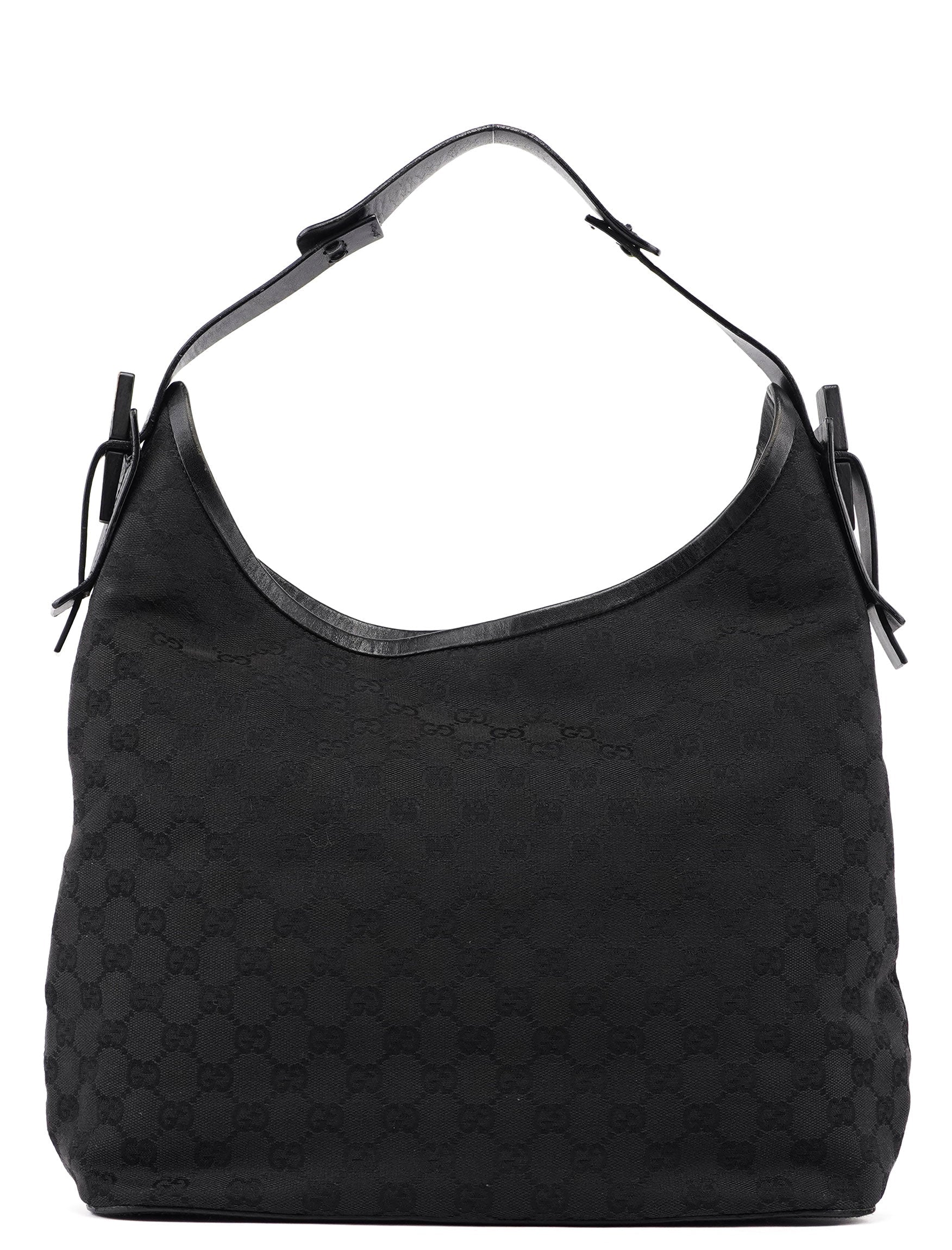 106242 Black GG Shoulder Bag