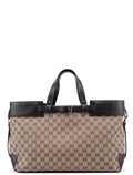 106251 Beige Brown GG Large Tote Bag