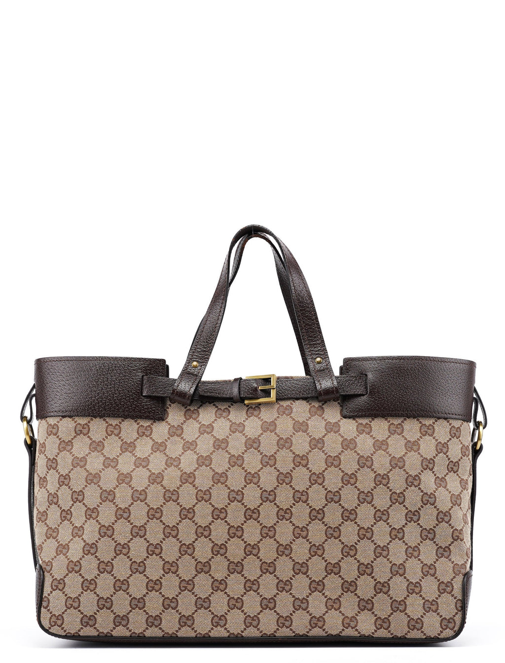 106251 Beige Large GG Tote Bag