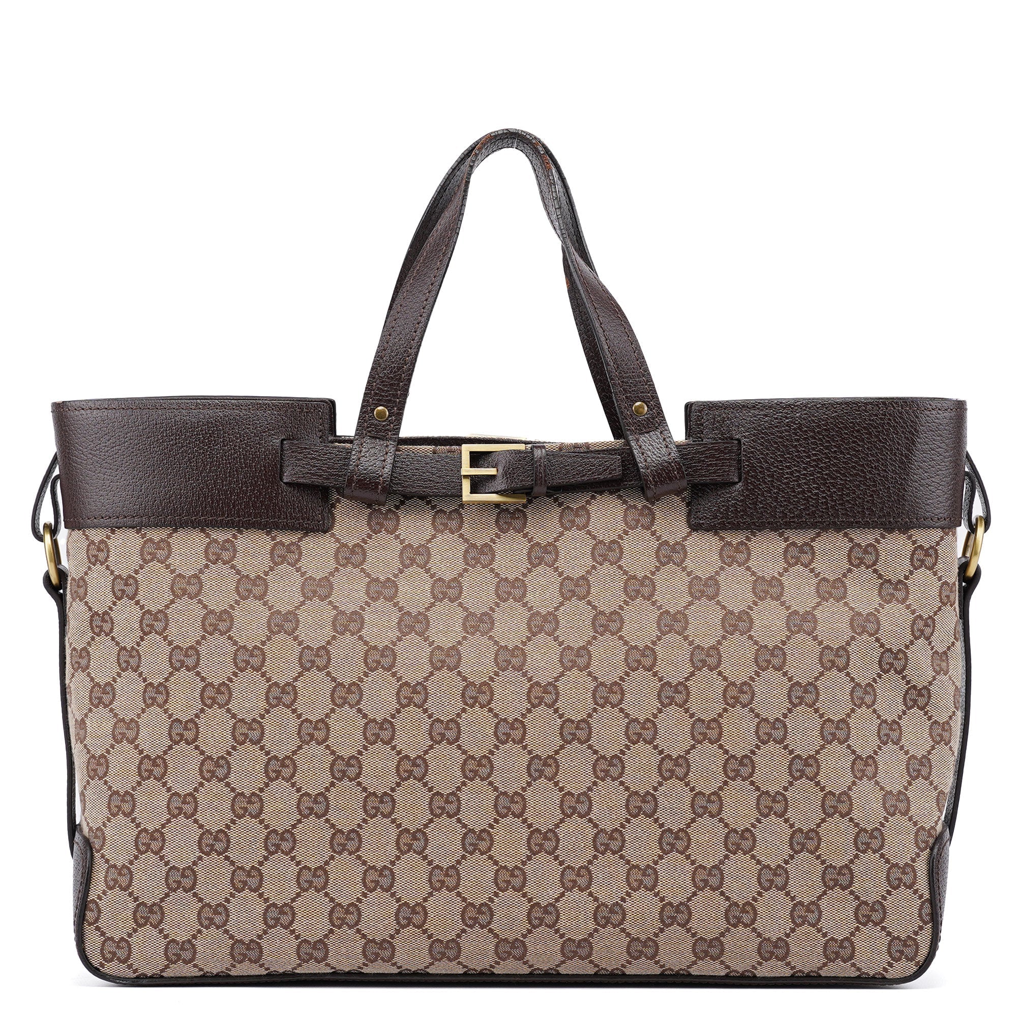 106251 Beige Large GG Tote Bag