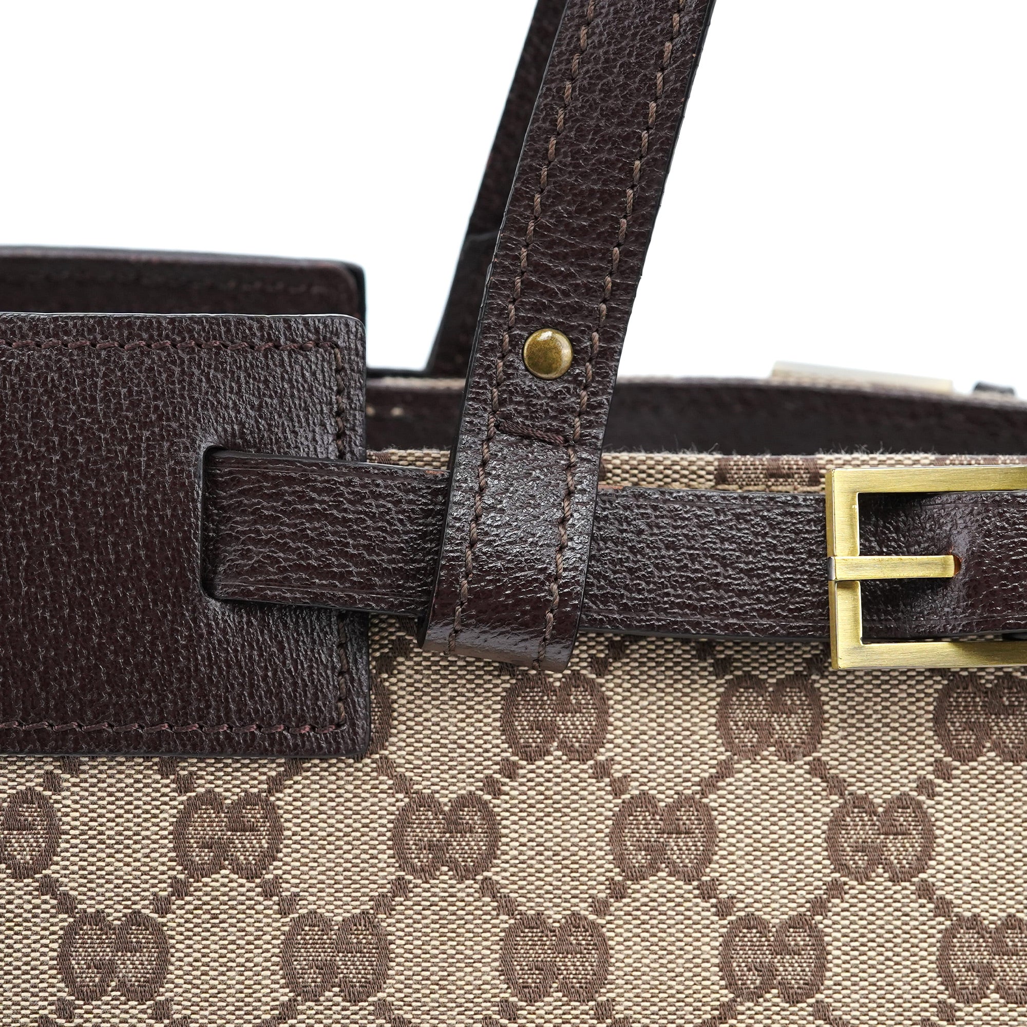 106251 Beige Large GG Tote Bag
