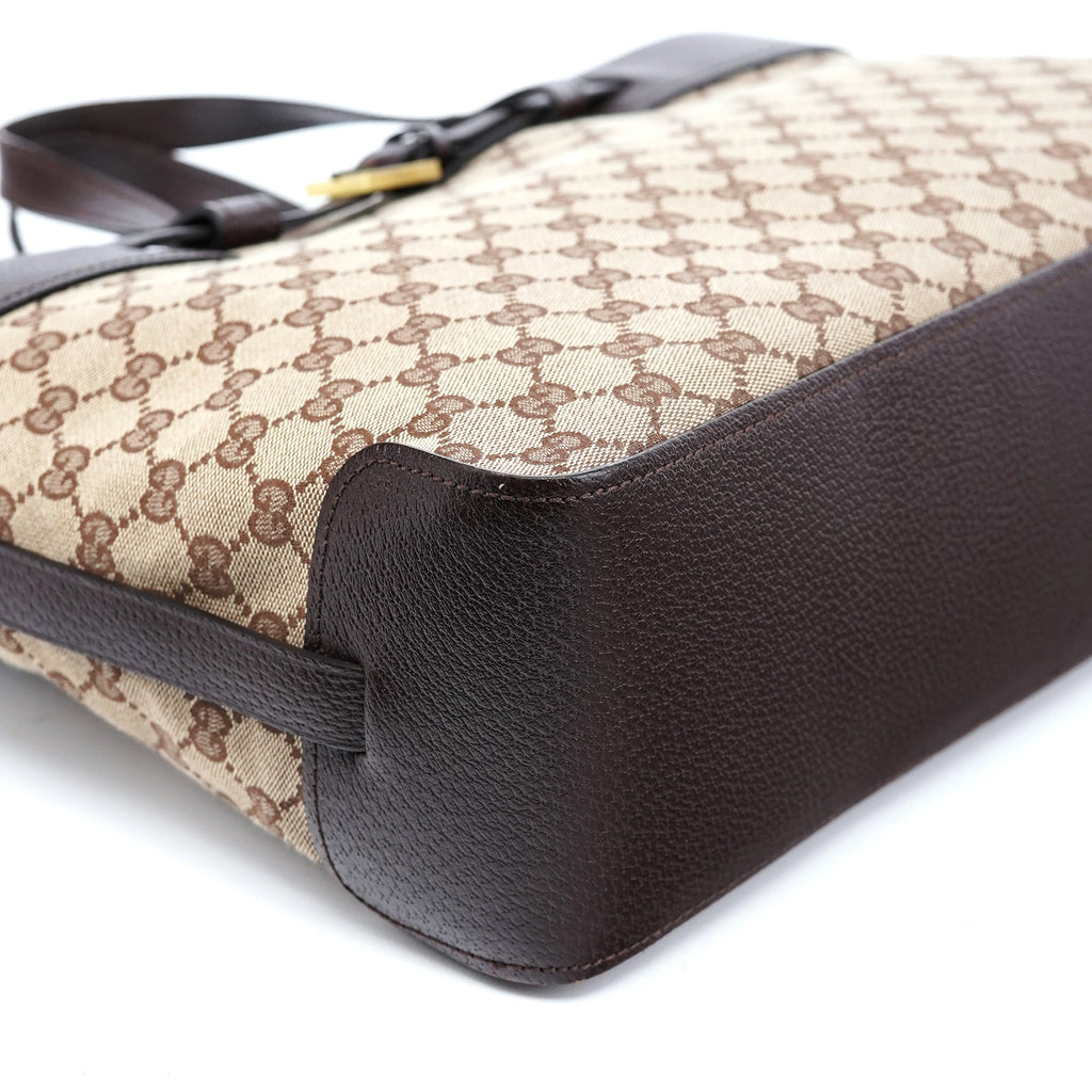 106251 Beige Large GG Tote Bag