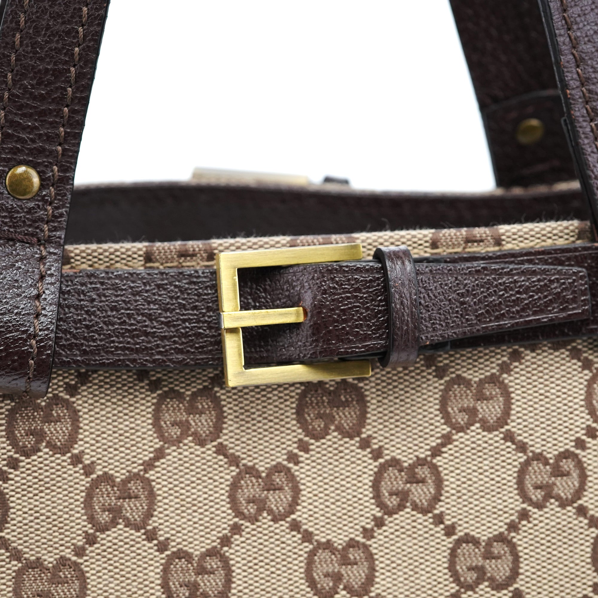 106251 Beige Large GG Tote Bag