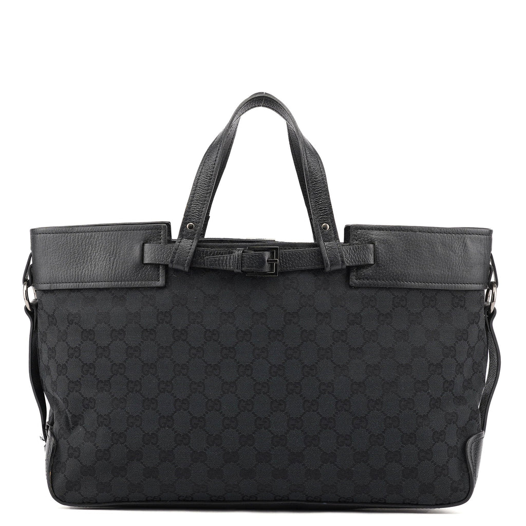 106251 Black GG Large Tote Bag