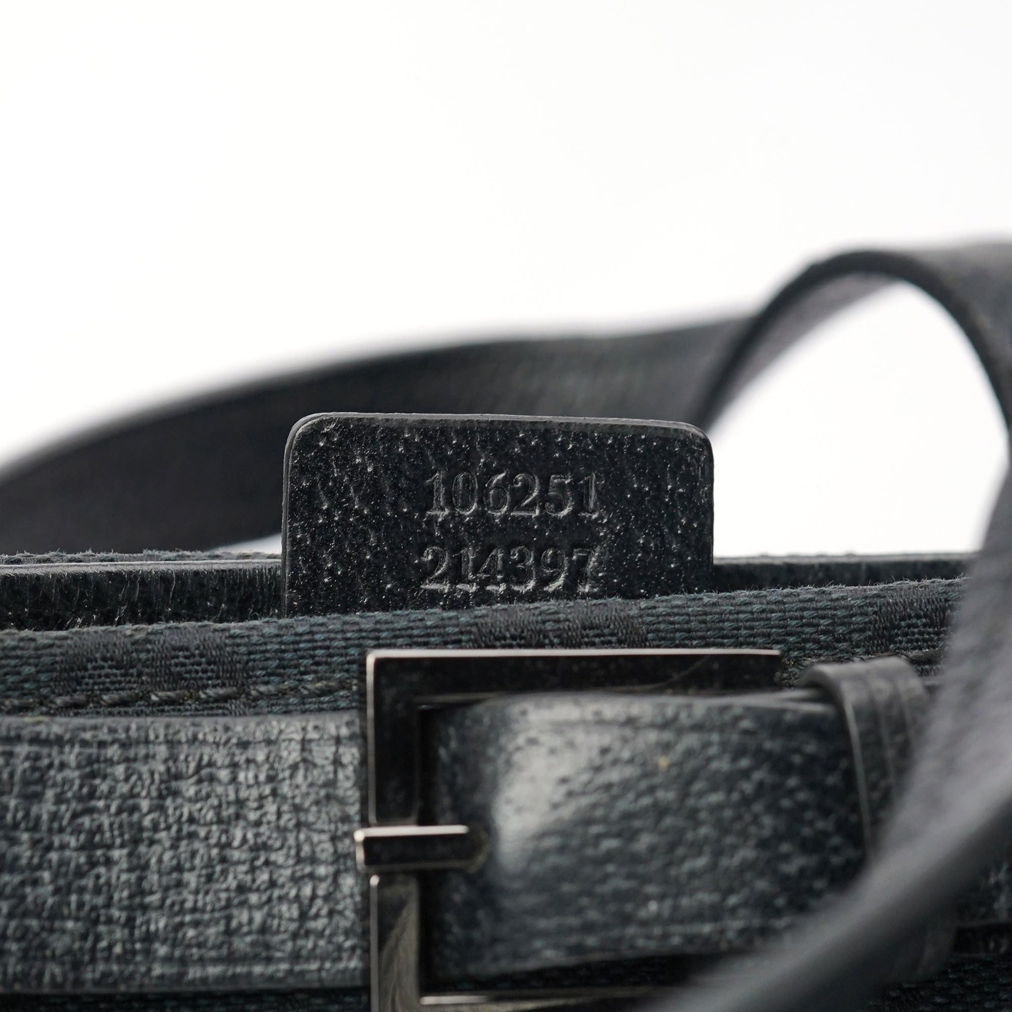 106251 Black GG Large Tote Bag