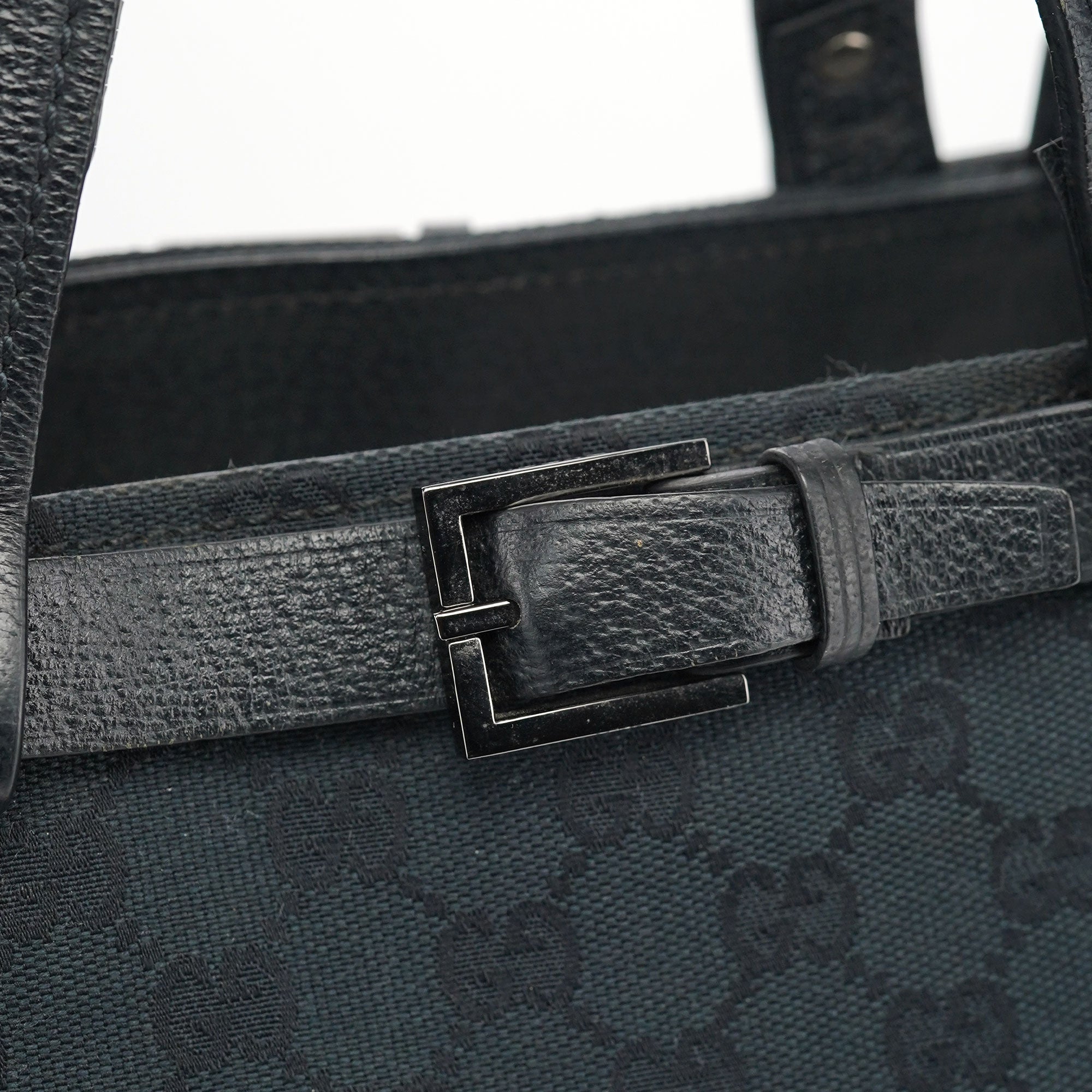 106251 Black GG Large Tote Bag