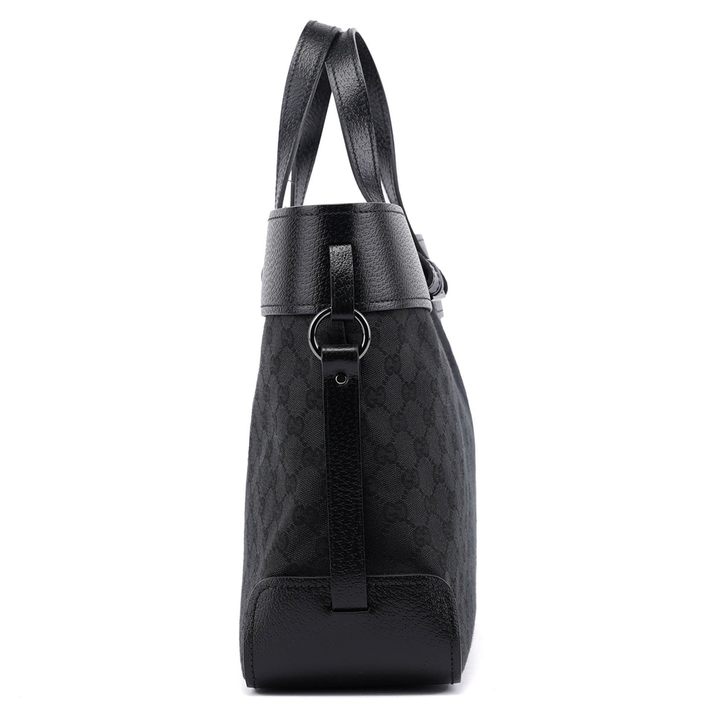 106251 Black GG Large Tote Bag