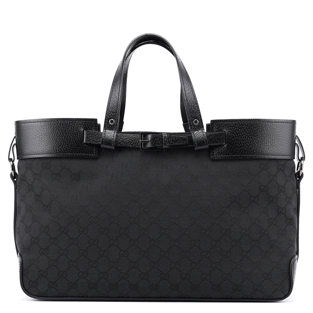106251 Black GG Large Tote Bag